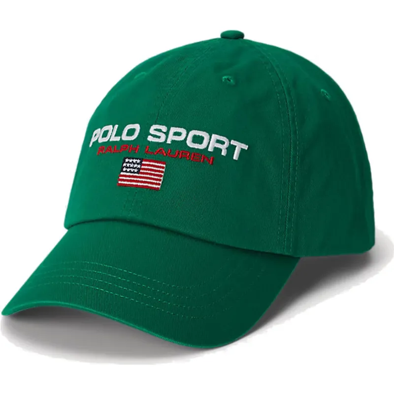 grune-verstellbare-curved-cap-sport-twill-von-polo-ralph-lauren