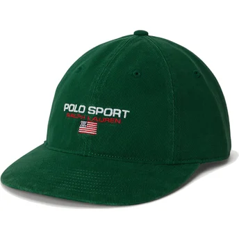 Mützen gebogen grün verstellbares band Authentic Baseball von Polo Ralph Lauren