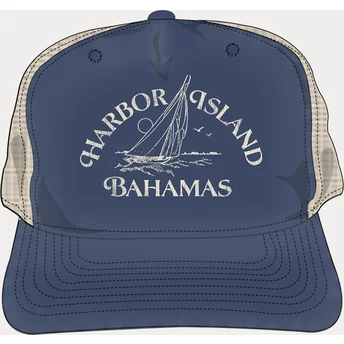 Mützen gebogen marineblau snapback Vintage Woven Twill von Polo Ralph Lauren