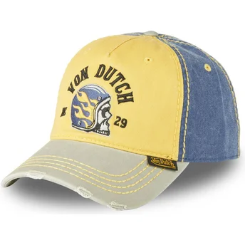 Mützen gebogen mehrfarbig verstellbares band RETRO12 von Von Dutch