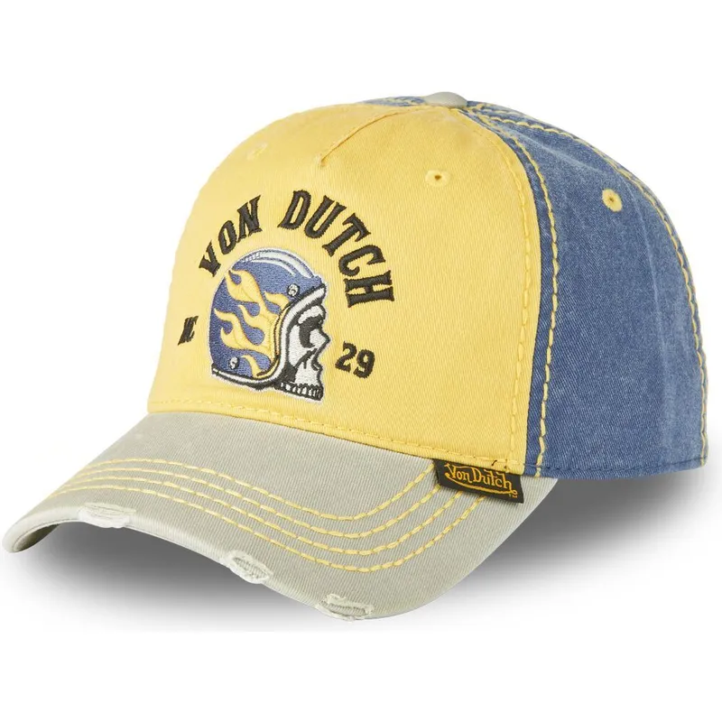 mehrfarbige-verstellbare-gebogene-kappe-retro12-von-von-dutch mehrfarbige-verstellbare-gebogene-kappe-retro12-von-von-dutch
