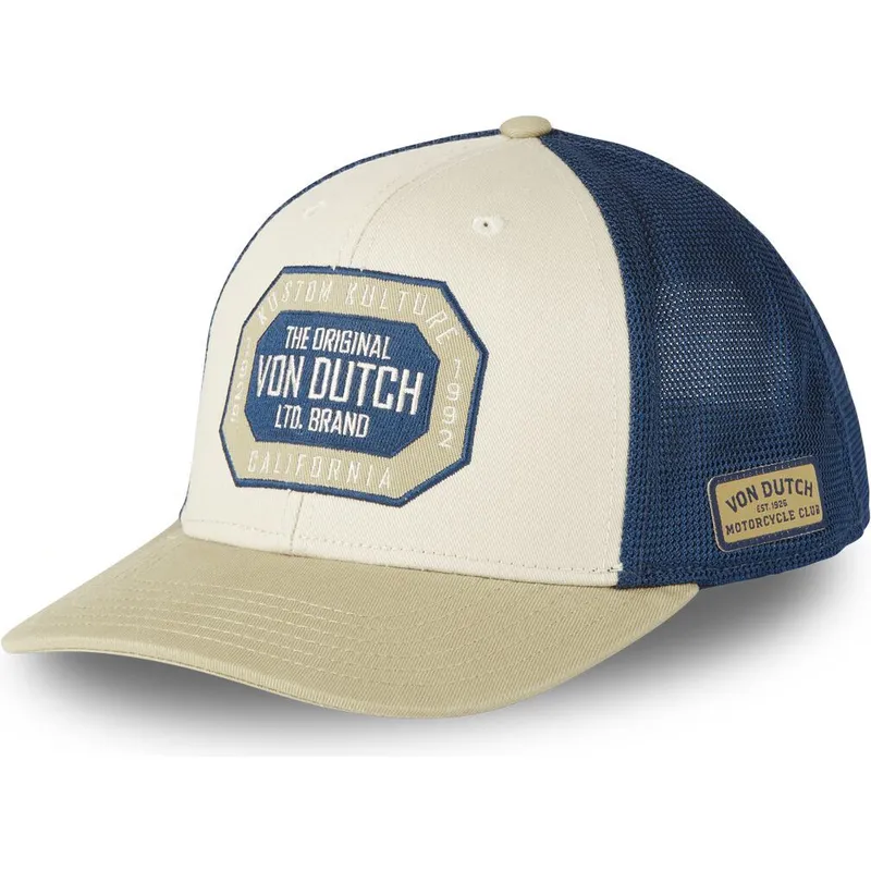 trucker-cap-beige-und-blau-sem10-von-von-dutch