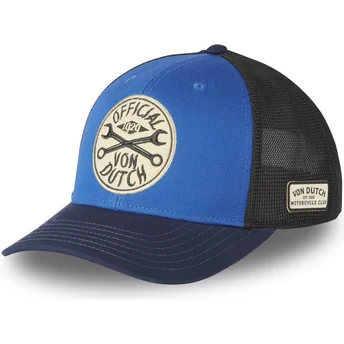 Mützen gebogen blau snapback SEM11 von Von Dutch