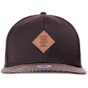 braune-verstellbare-glencheck-flatcap-von-djinns