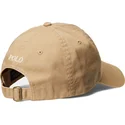 braune-verstellbare-curved-cap-cotton-chino-classic-sport-von-polo-ralph-lauren
