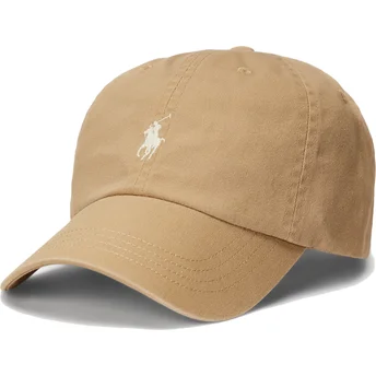 Mützen gebogen braun verstellbares band Cotton Chino Classic Sport von Polo Ralph Lauren