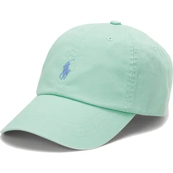 Casquette courbée verte claire ajustable Cotton Chino Classic Sport Polo Ralph Lauren