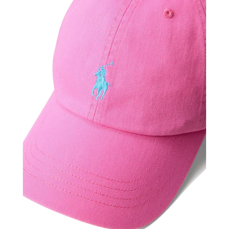 gebogene-rosa-verstellbare-kappe-cotton-chino-classic-sport-von-polo-ralph-lauren