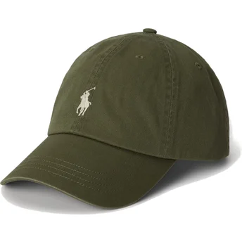 Mützen gebogen grün verstellbares band Cotton Chino Classic Sport von Polo Ralph Lauren
