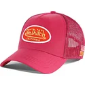 casquette-trucker-rose-poly13-von-dutch