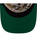 beige-gebogene-snapback-kappe-9fifty-a-frame-classic-der-pittsburgh-penguins-nhl-von-new-era