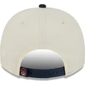 beige-und-schwarze-gebogene-snapback-kappe-9fifty-a-frame-classic-der-atlanta-braves-mlb-von-new-era