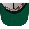beige-und-schwarze-gebogene-snapback-kappe-9fifty-a-frame-classic-der-atlanta-braves-mlb-von-new-era