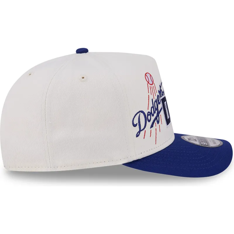 beige-und-blaue-gebogene-snapback-kappe-9fifty-a-frame-classic-der-los-angeles-dodgers-mlb-von-new-era beige-und-blaue-gebogene-snapback-kappe-9fifty-a-frame-classic-der-los-angeles-dodgers-mlb-von-new-era