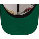 beige-und-schwarze-gebogene-snapback-kappe-9fifty-a-frame-classic-der-pittsburgh-pirates-mlb-von-new-era