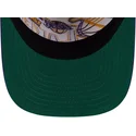 beige-und-violette-gebogene-snapback-kappe-9fifty-a-frame-classic-der-los-angeles-lakers-nba-von-new-era