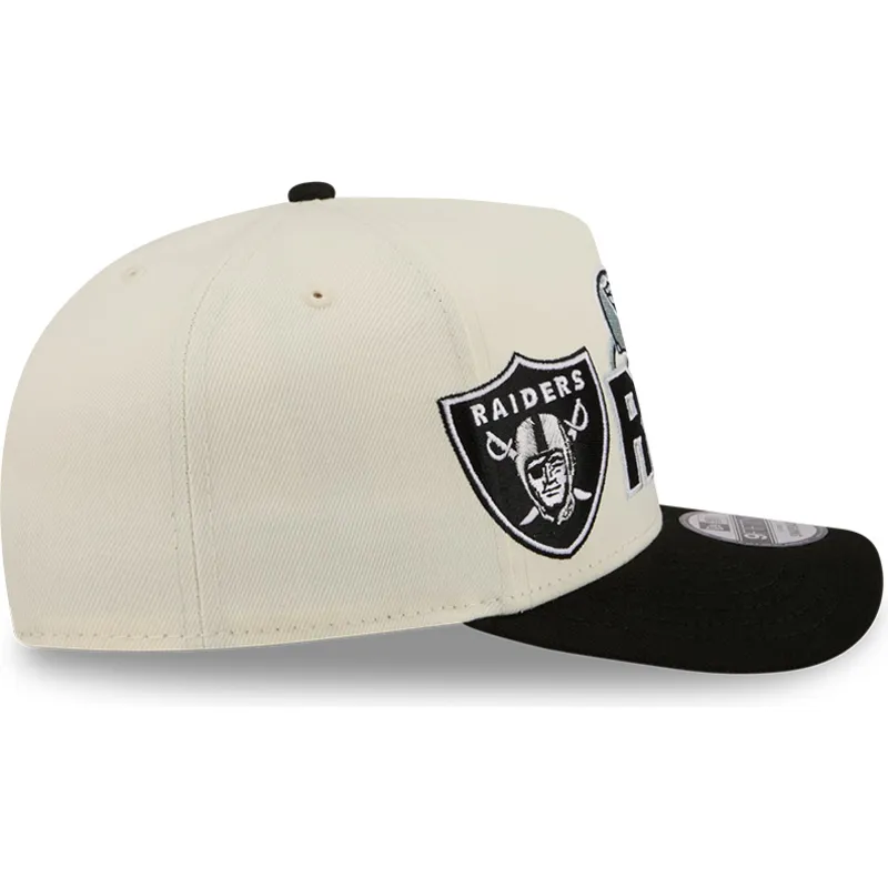 beige-und-schwarze-gebogene-snapback-kappe-9fifty-a-frame-classic-der-las-vegas-raiders-nfl-von-new-era beige-und-schwarze-gebogene-snapback-kappe-9fifty-a-frame-classic-der-las-vegas-raiders-nfl-von-new-era