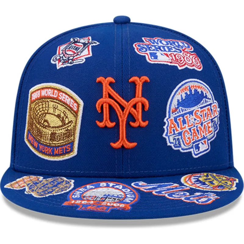 flache-blaue-angepasste-59fifty-all-over-kappe-der-new-york-mets-mlb-von-new-era flache-blaue-angepasste-59fifty-all-over-kappe-der-new-york-mets-mlb-von-new-era