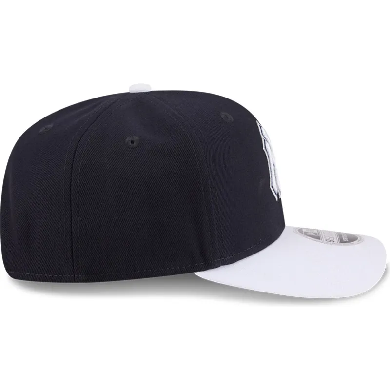 marineblaue-gebogene-snapback-kappe-9seventy-stretch-snap-flower-der-new-york-yankees-mlb-von-new-era marineblaue-gebogene-snapback-kappe-9seventy-stretch-snap-flower-der-new-york-yankees-mlb-von-new-era