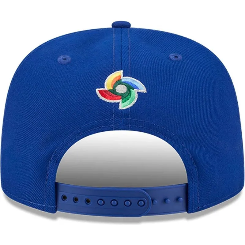 blaue-flache-snapback-kappe-9fifty-a-frame-italy-world-baseball-classic-2026-von-world-baseball-classic-von-new-era blaue-flache-snapback-kappe-9fifty-a-frame-italy-world-baseball-classic-2026-von-world-baseball-classic-von-new-era