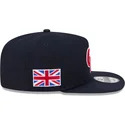 marineblaue-flache-snapback-kappe-9fifty-a-frame-great-britain-2026-world-baseball-classic-von-new-era