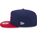 casquette-plate-bleue-marine-et-rouge-snapback-9fifty-a-frame-usa-2026-world-baseball-classic-new-era
