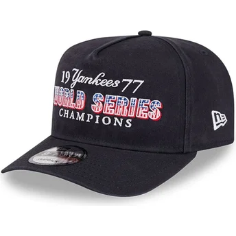 Mützen flach marineblau snapback 9FIFTY A Frame Historic der New York Yankees MLB von New Era