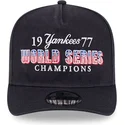 casquette-plate-bleue-marine-snapback-9fifty-a-frame-historic-new-york-yankees-mlb-new-era