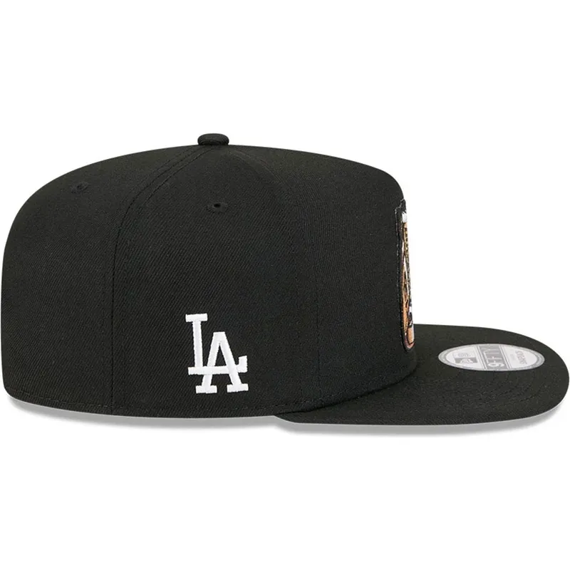 schwarze-flache-snapback-kappe-9fifty-a-frame-ring-der-los-angeles-dodgers-mlb-von-new-era schwarze-flache-snapback-kappe-9fifty-a-frame-ring-der-los-angeles-dodgers-mlb-von-new-era