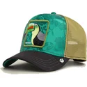 casquette-trucker-verte-toucan-vistoso-belize-toucan-the-farm-goorin-bros