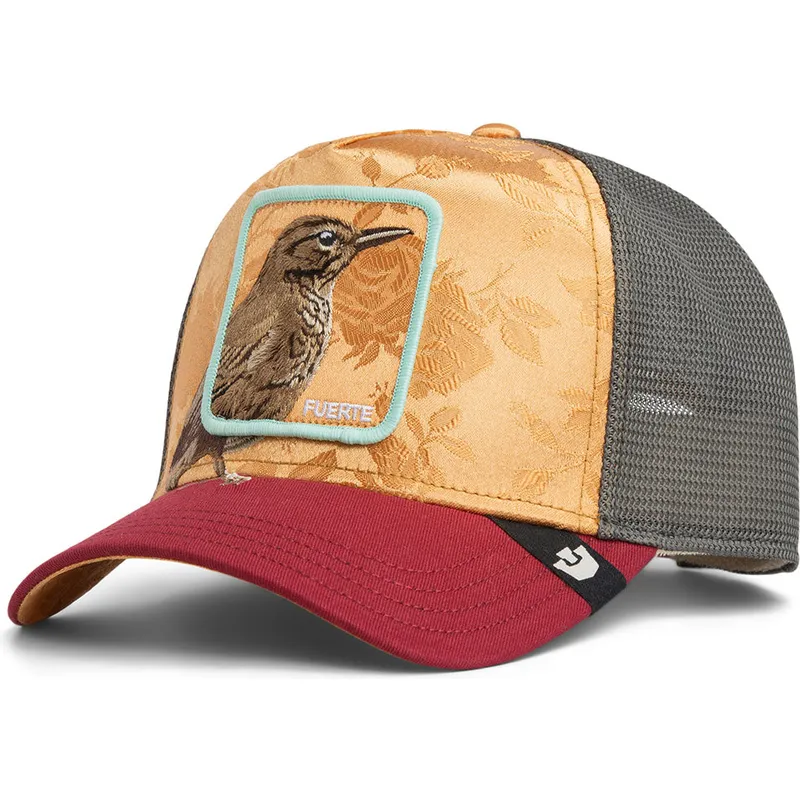 mehrfarbige-trucker-kappe-vogel-fuerte-costa-rica-thrush-the-farm-von-goorin-bros