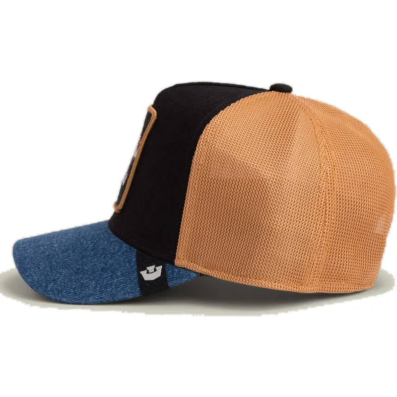 mehrfarbige-trucker-kappe-hund-savage-dawg-that-dawg-in-me-the-farm-von-goorin-bros