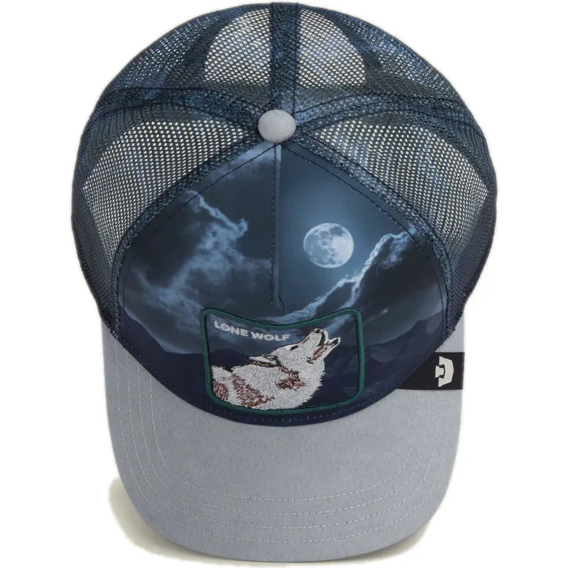 mehrfarbige-trucker-kappe-wolf-lone-wolf-in-the-element-the-farm-von-goorin-bros