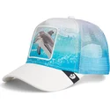 mehrfarbige-trucker-kappe-delfin-player-dolphin-in-the-element-the-farm-von-goorin-bros