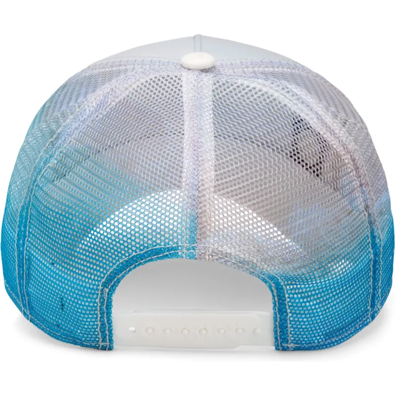 casquette-trucker-multicolore-dauphin-player-dolphin-in-the-element-the-farm-goorin-bros