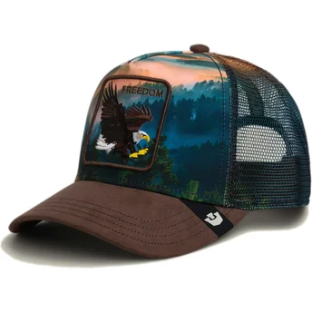 Mützen gebogen mehrfarbig snapback Freedom Eagle In The Element The Farm Goorin Bros.
