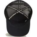 trucker-cap-schwarz-dobermann-hund-black-out-doberman-metallic-the-farm-von-goorin-bros