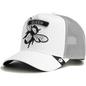 weisse-trucker-kappe-biene-classic-rocker-queen-the-farm-von-goorin-bros