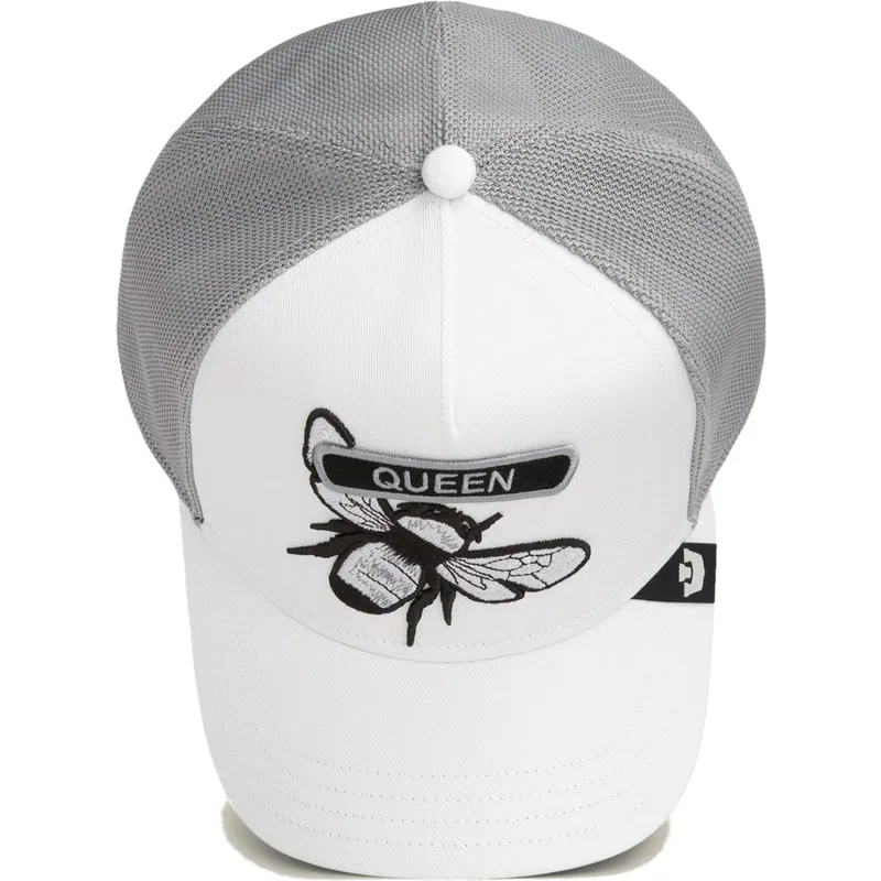 weisse-trucker-kappe-biene-classic-rocker-queen-the-farm-von-goorin-bros