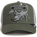 casquette-trucker-verte-scorpion-classic-rocker-deadly-the-farm-goorin-bros
