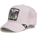 trucker-kappe-rosa-koala-dope-terry-cloth-the-farm-von-goorin-bros