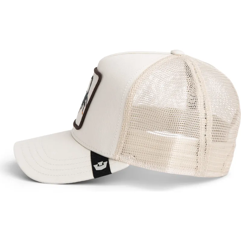 trucker-cap-beige-skorpion-deadly-scorpion-the-farm-von-goorin-bros