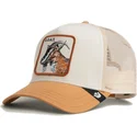 casquette-trucker-marron-claire-chevre-the-goat-the-farm-goorin-bros
