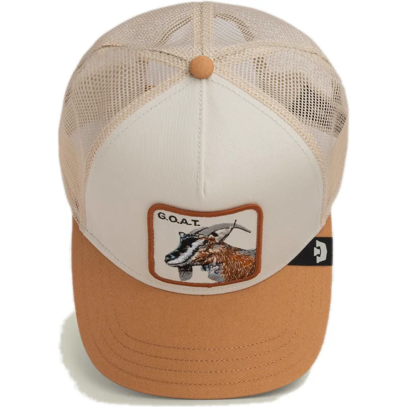 casquette-trucker-marron-claire-chevre-the-goat-the-farm-goorin-bros