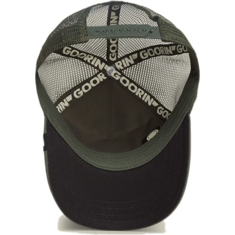 casquette-trucker-verte-panthere-panther-the-farm-goorin-bros