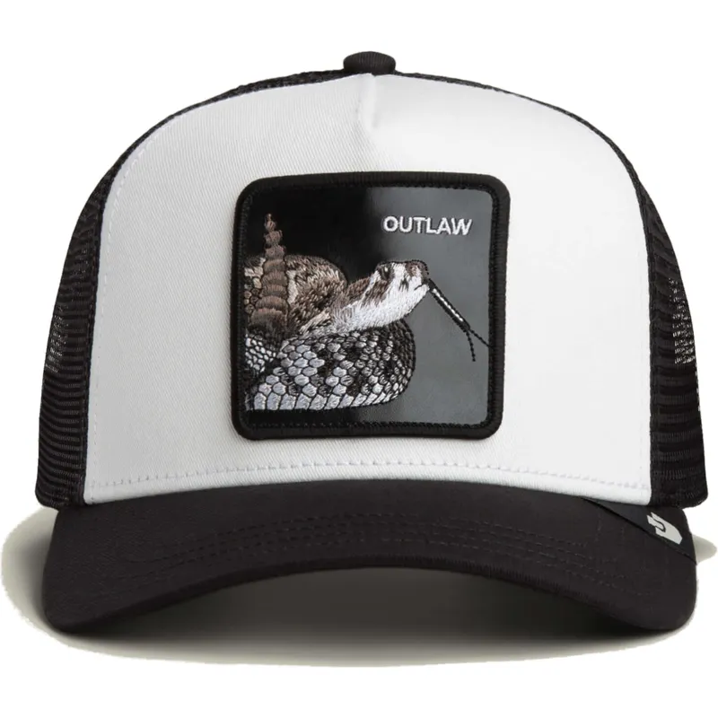 trucker-cap-weiss-und-schwarz-schlange-outlaw-the-farm-von-goorin-bros