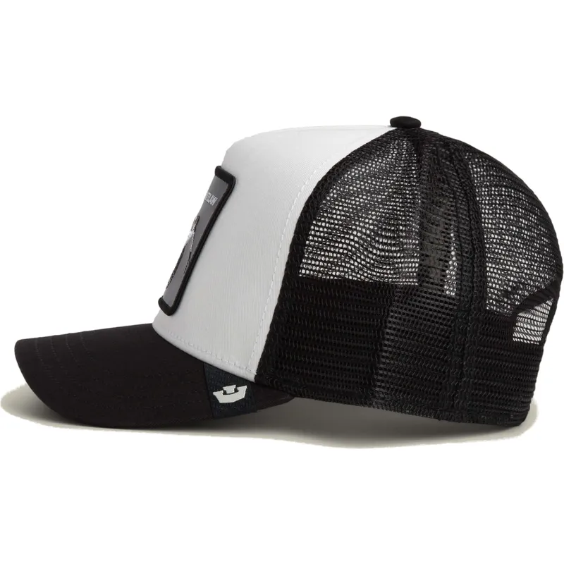 trucker-cap-weiss-und-schwarz-schlange-outlaw-the-farm-von-goorin-bros