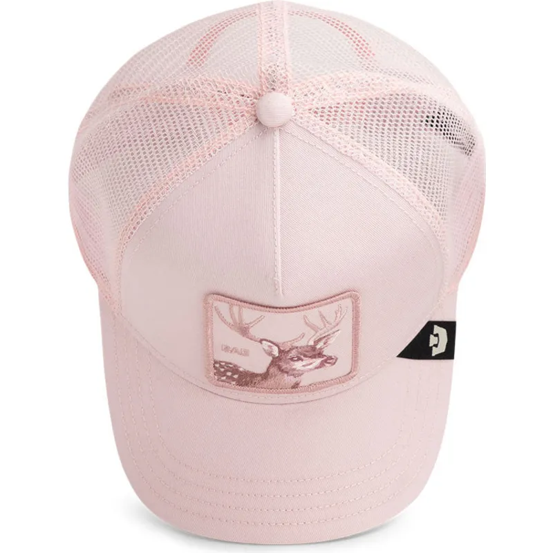 trucker-cap-rosa-hirsch-bae-monochrome-the-farm-von-goorin-bros trucker-cap-rosa-hirsch-bae-monochrome-the-farm-von-goorin-bros