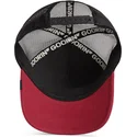 casquette-trucker-noire-et-rouge-chien-crush-top-dog-the-farm-goorin-bros