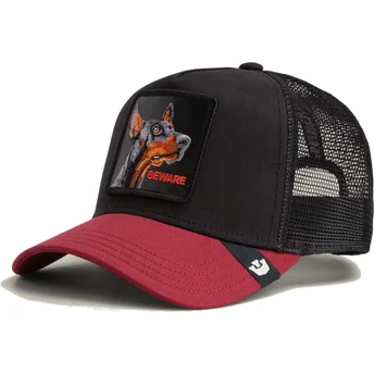 Mützen gebogen schwarz snapback Beware The Farm Goorin Bros.